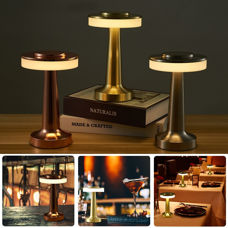 SkandiShop Touch Led Charging Table